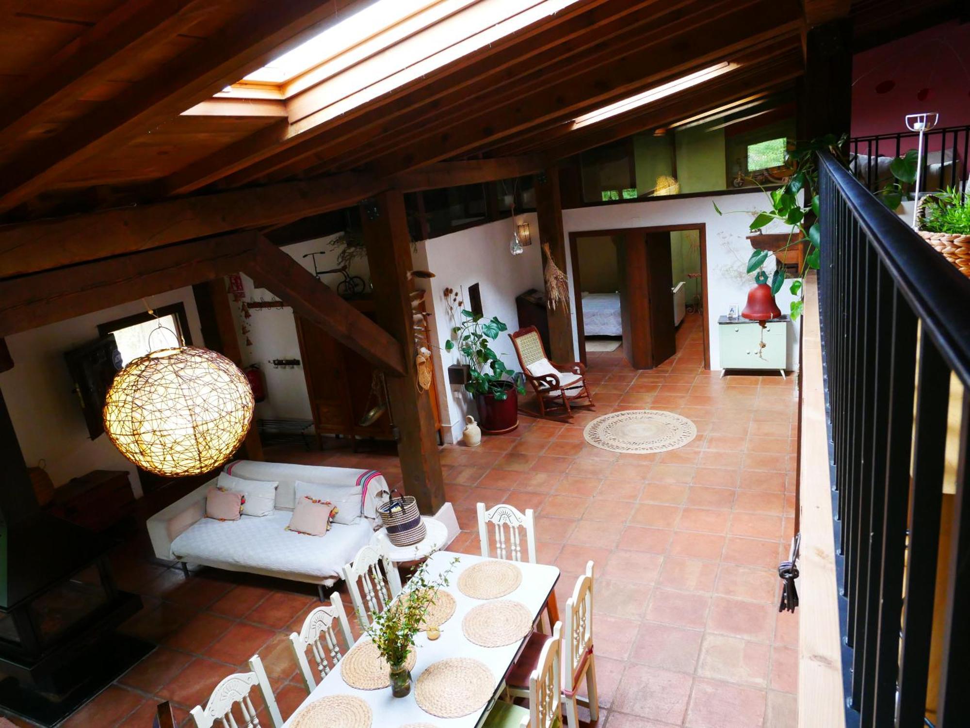 Gasthaus Casa Corazon De Piedra En El Rio Dulce Aragosa Exterior foto